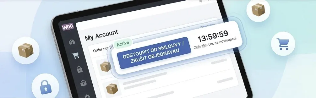 Withdrawal button in a WooCommerce online store